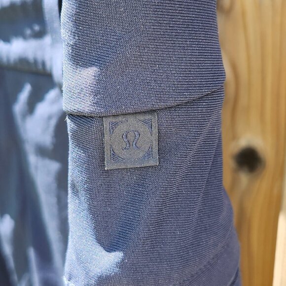 LULULEMON ABC Classic-Fit Trouser 32"L Warpstreme Men's Size 14 NAVY - Picture 7 of 9